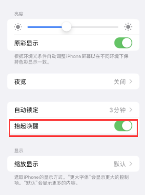 绥中苹果授权维修站分享iPhone轻点无法唤醒怎么办