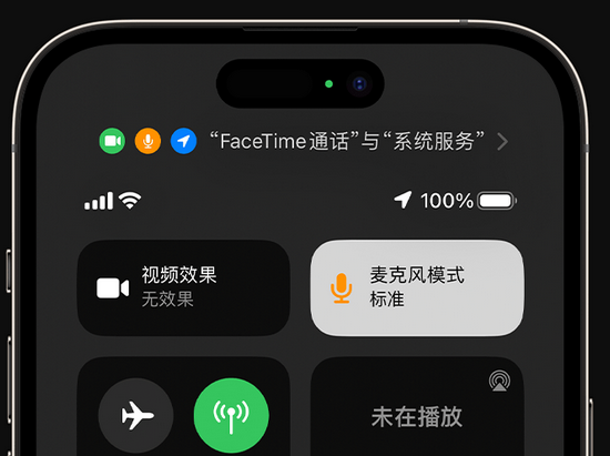 绥中苹果授权维修网点分享iPhone在通话时让你的声音更清晰 